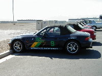 One of the many Derek Daly Driving Academy BMWs