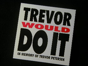Trevor led the way...